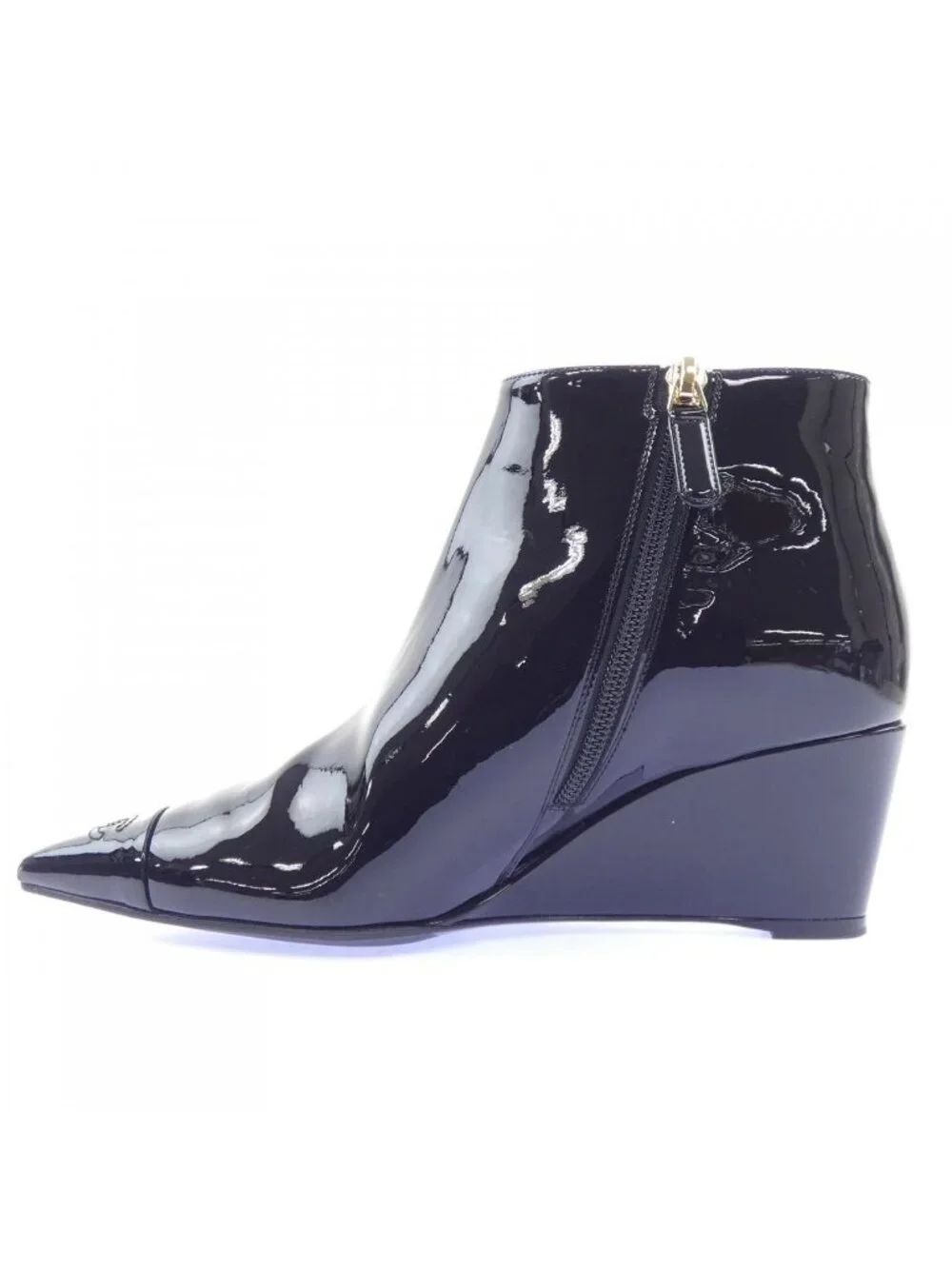Chanel Ankle Boots Black